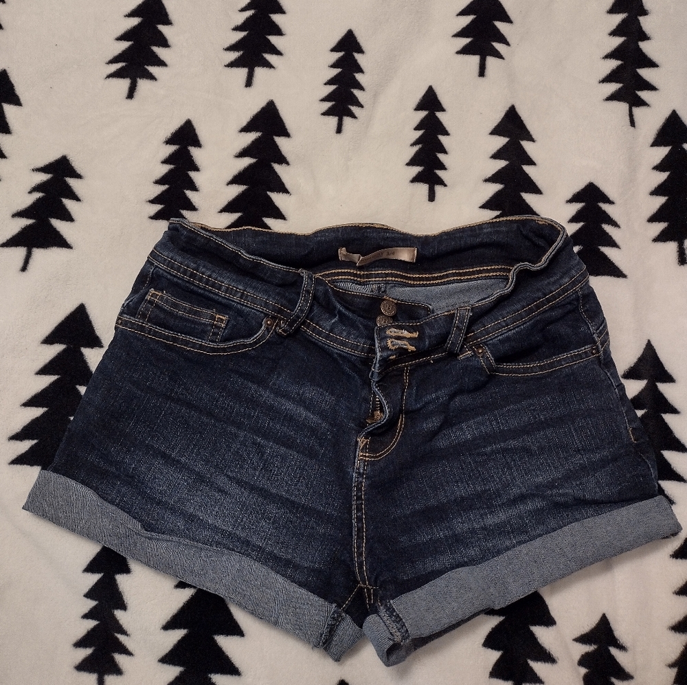 Dark Wash jean shorts